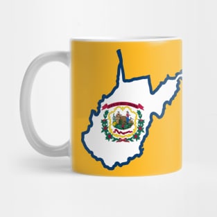 West Virginia Flag Mug